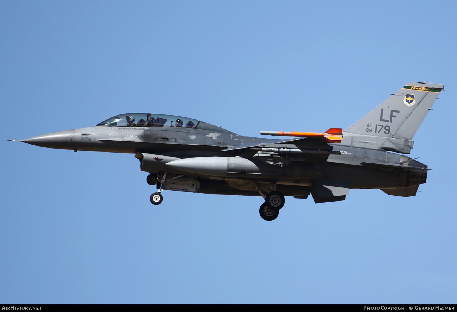 Aircraft Photo of 89-2179 / AF89-179 | General Dynamics F-16DM Fighting Falcon | USA - Air Force | AirHistory.net #178356
