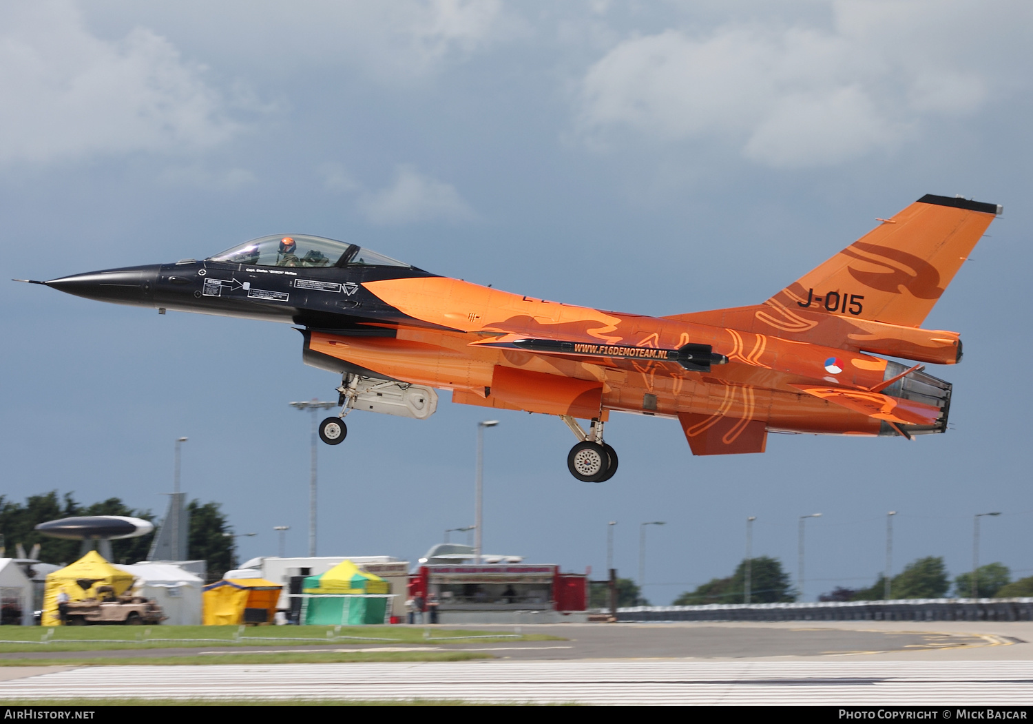 Aircraft Photo of J-015 | General Dynamics F-16AM Fighting Falcon | Netherlands - Air Force | AirHistory.net #178358