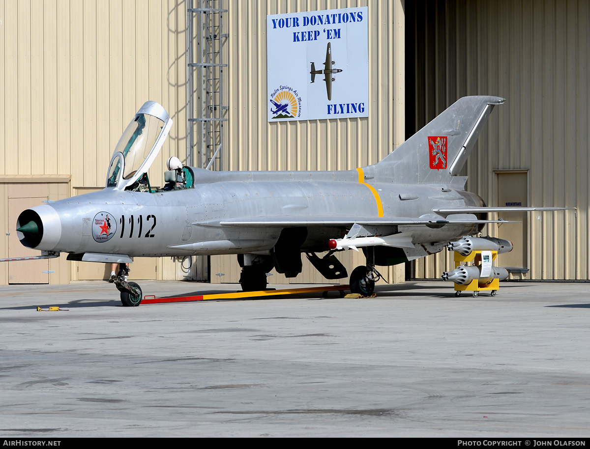 Aircraft Photo of 1112 | Aero S-106 (MiG-21F-13) | Czechoslovakia - Air Force | AirHistory.net #178364
