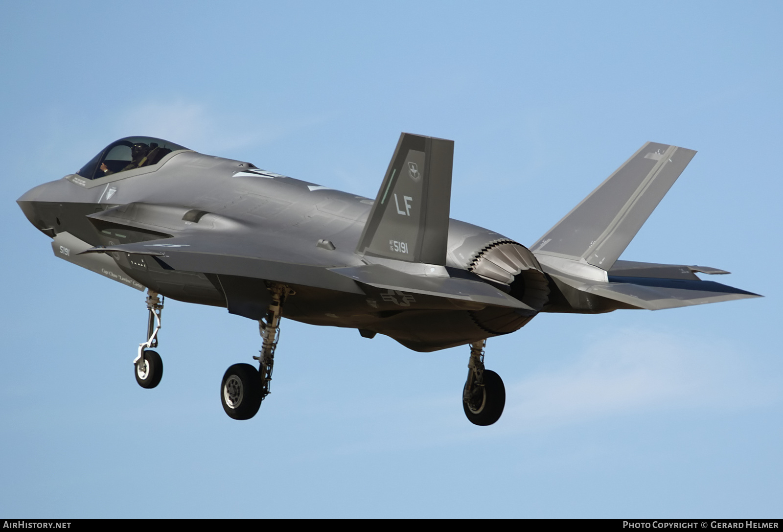 Aircraft Photo of 15-5191 / AF15-5191 | Lockheed Martin F-35A Lightning II | USA - Air Force | AirHistory.net #178379