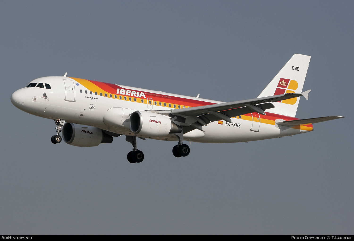Aircraft Photo of EC-KME | Airbus A319-111 | Iberia | AirHistory.net #178395