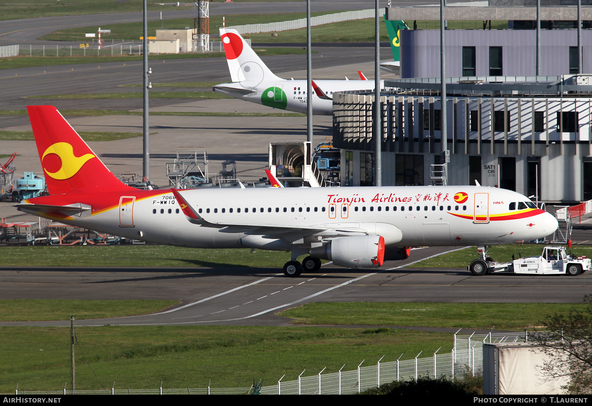 Aircraft Photo of F-WWIQ | Airbus A320-214 | Tianjin Airlines | AirHistory.net #178425