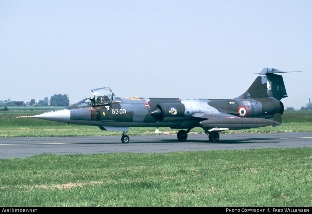 Aircraft Photo of MM6810 | Lockheed F-104S Starfighter | Italy - Air Force | AirHistory.net #178434