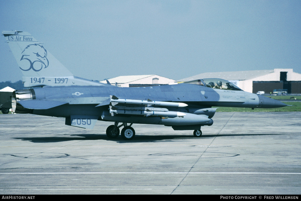 Aircraft Photo of 89-2050 / AF89-050 | General Dynamics F-16CG Night Falcon | USA - Air Force | AirHistory.net #178439