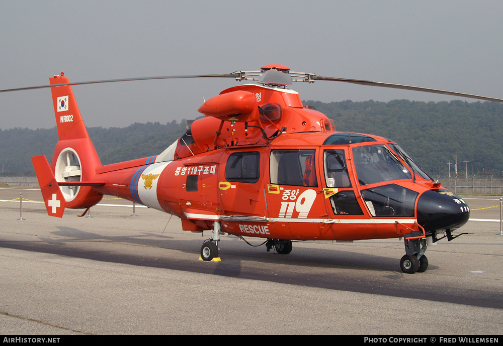Aircraft Photo of NR002 | Eurocopter AS-365N-2 Dauphin 2 | South Korea - Fire Service | AirHistory.net #178444