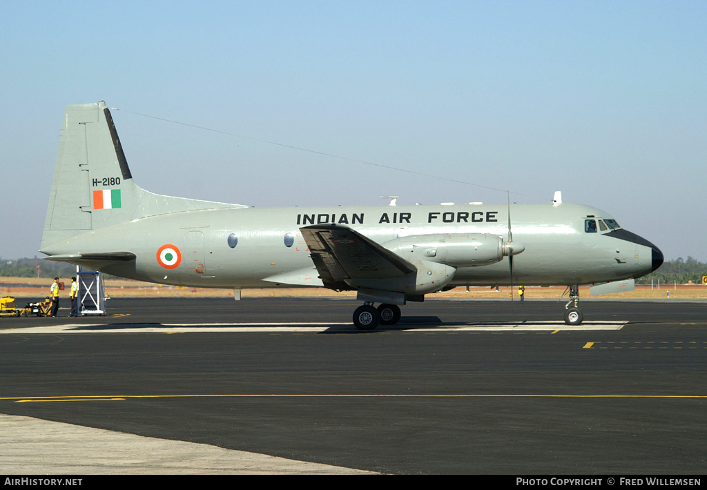 Aircraft Photo of H-2180 | Hindustan HAL-748 Srs2/247 | India - Air Force | AirHistory.net #178451