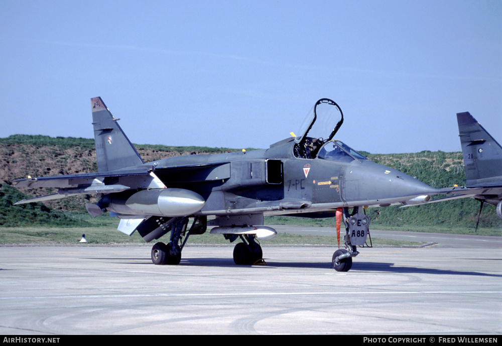 Aircraft Photo of A88 | Sepecat Jaguar A | France - Air Force | AirHistory.net #178461