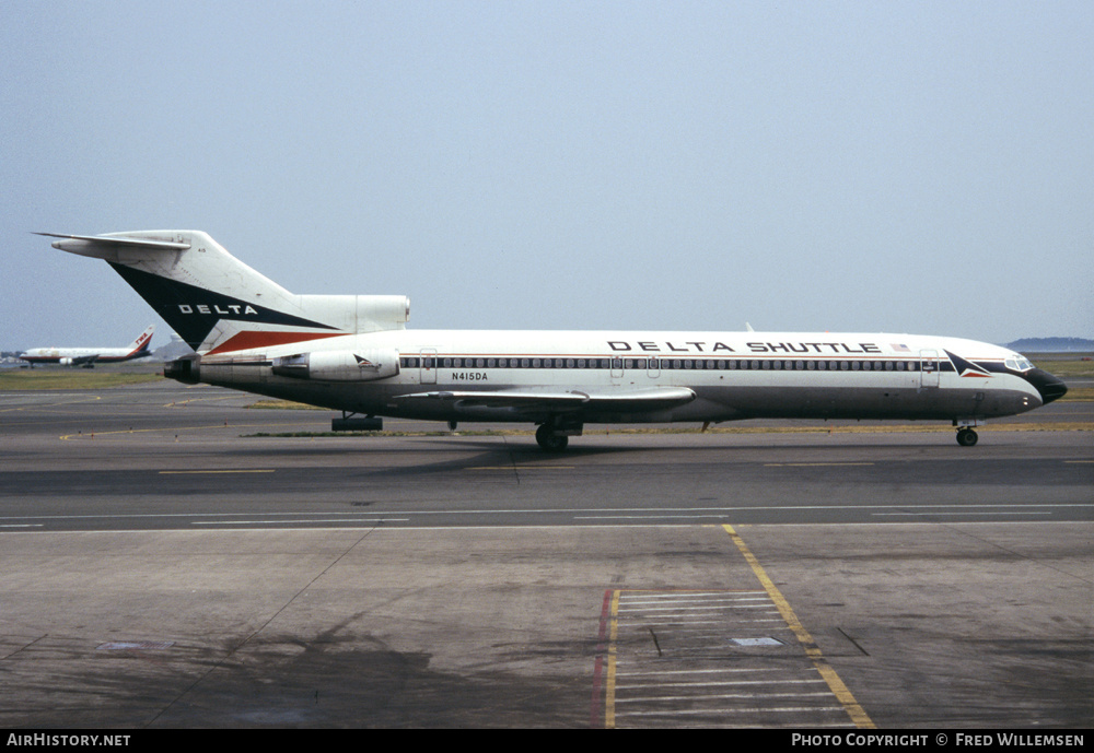 Aircraft Photo of N415DA | Boeing 727-232/Adv | Delta Shuttle | AirHistory.net #178464