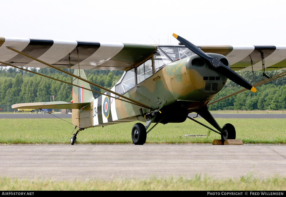 Aircraft Photo of PH-NET / TJ347 | Taylorcraft J Auster Mk5 | UK - Air Force | AirHistory.net #178466