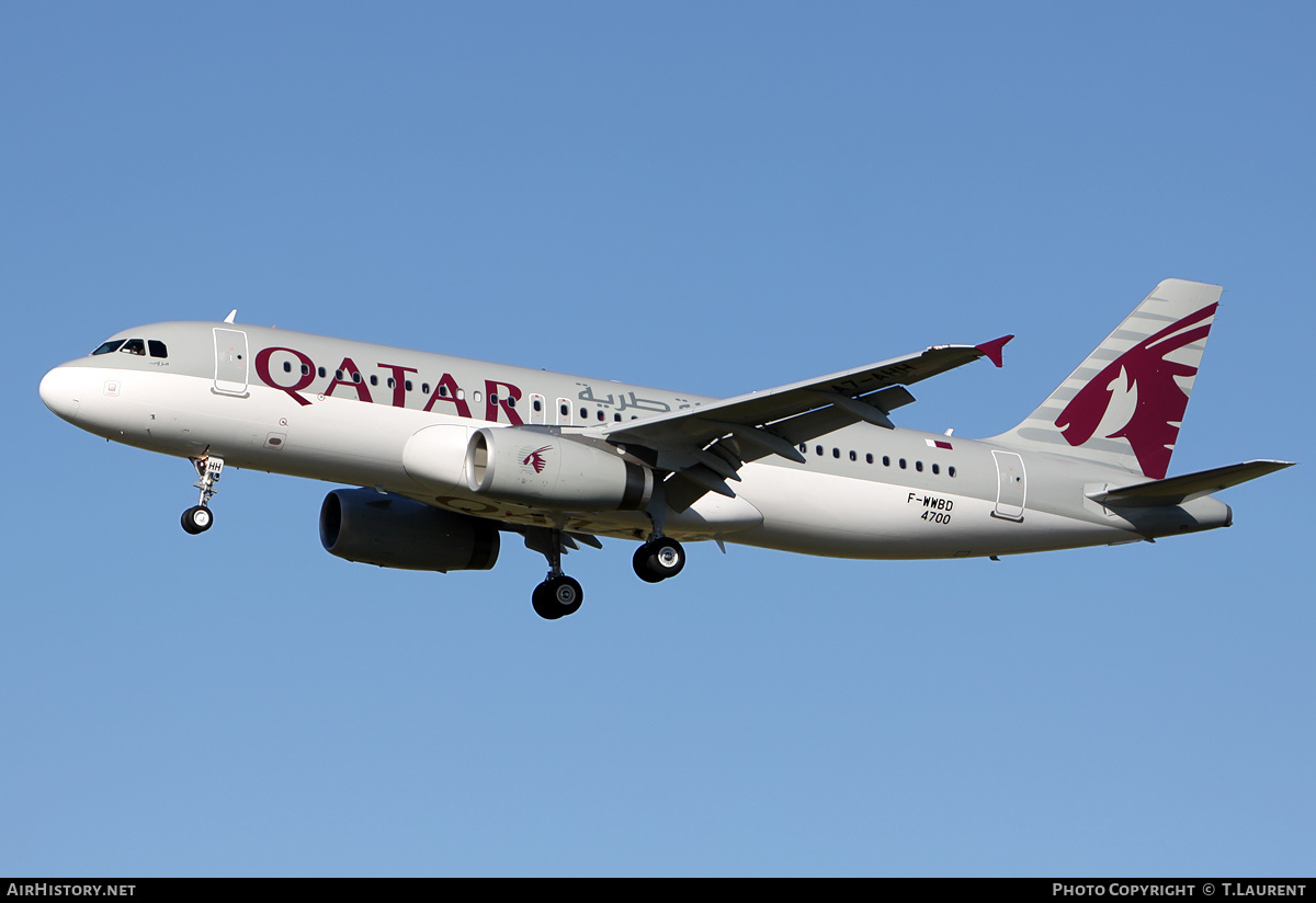 Aircraft Photo of F-WWBD | Airbus A320-232 | Qatar Airways | AirHistory.net #178486