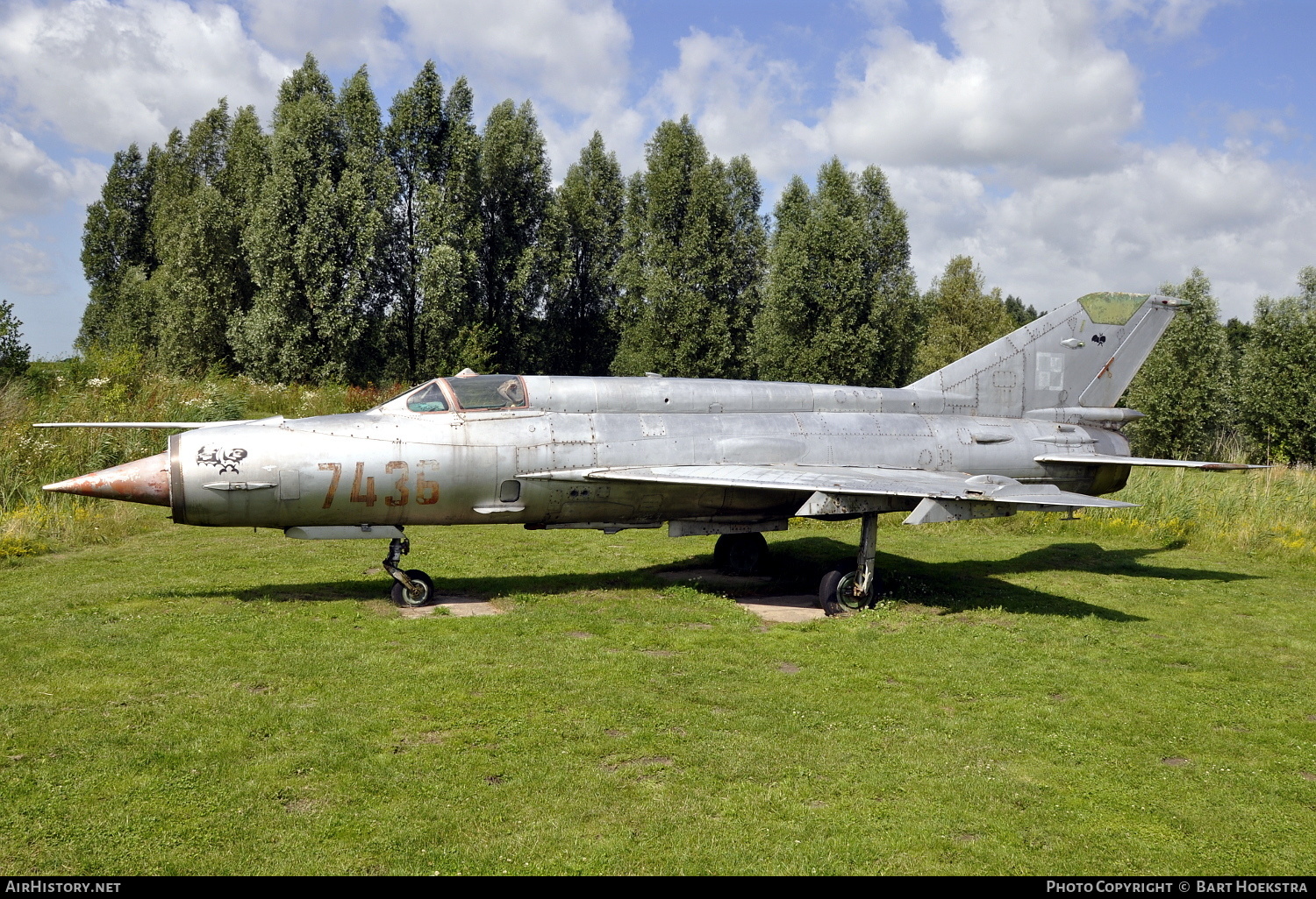 Aircraft Photo of 7436 | Mikoyan-Gurevich MiG-21MF | Poland - Air Force | AirHistory.net #178488