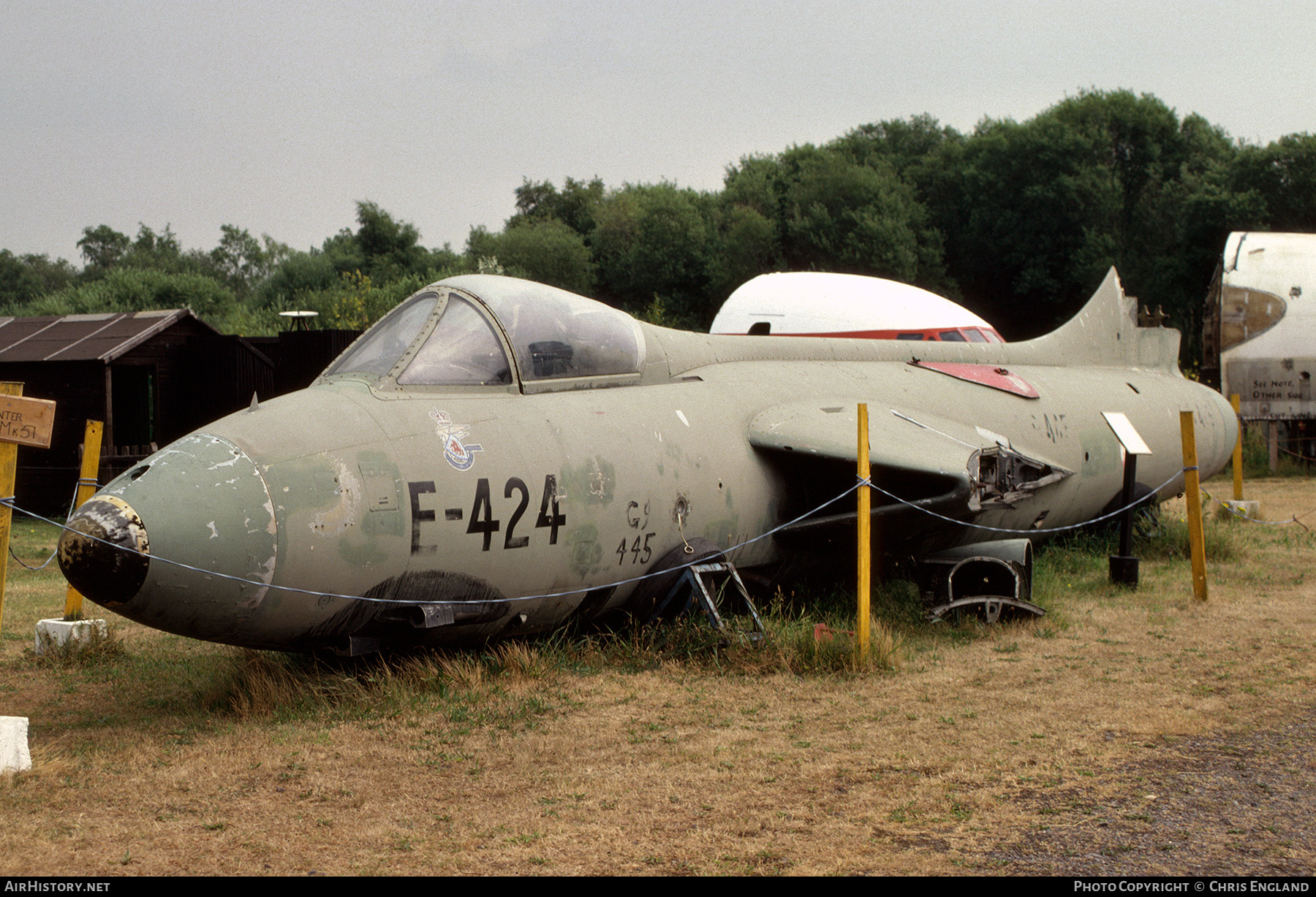Aircraft Photo of G-9-445 / E-424 | Hawker Hunter F51 | Denmark - Air Force | AirHistory.net #178504