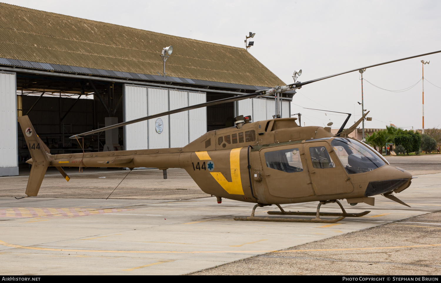 Aircraft Photo of 144 | Bell OH-58B Kiowa (206A-1) | Israel - Air Force | AirHistory.net #178507