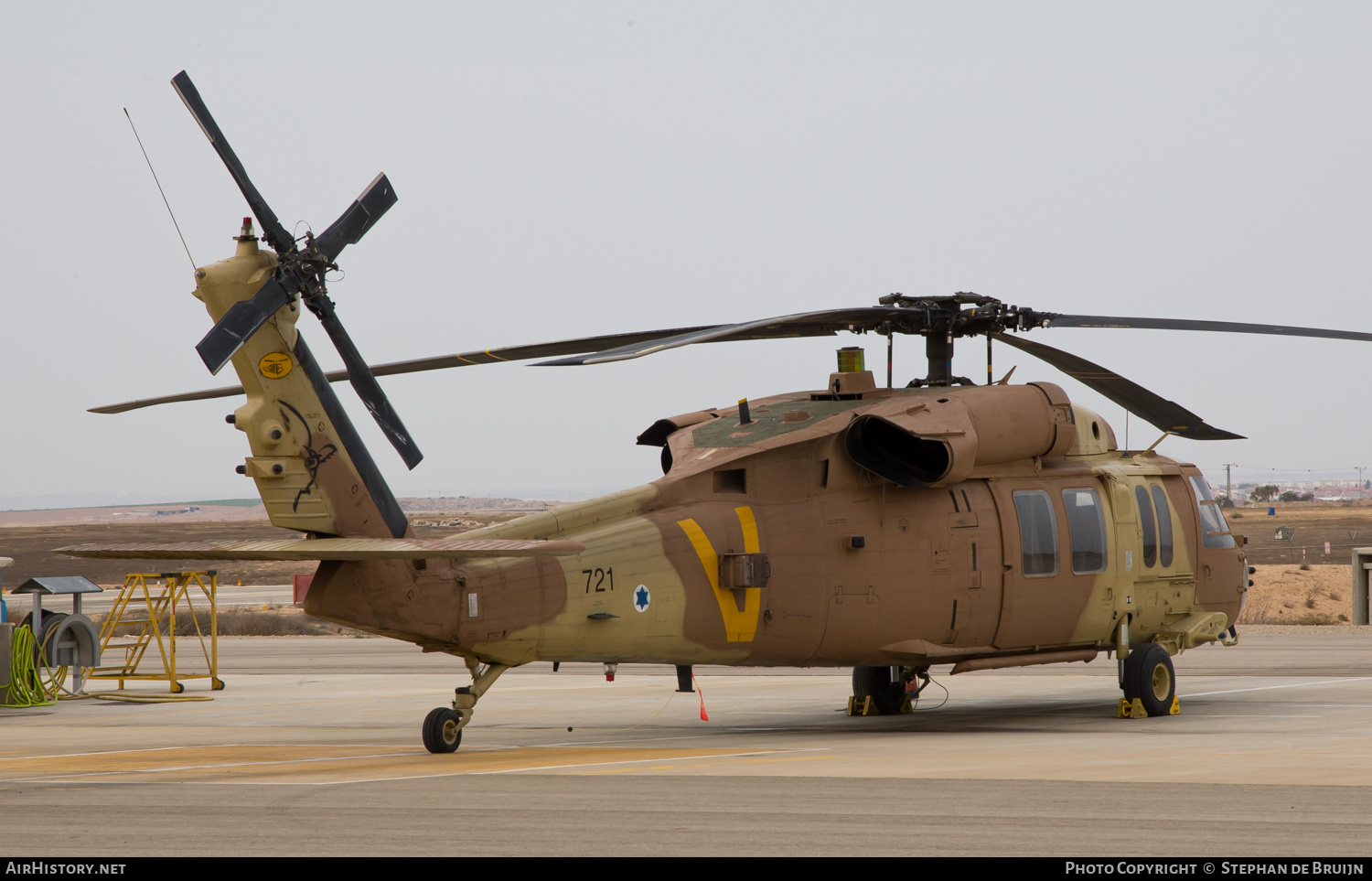 Aircraft Photo of 721 | Sikorsky UH-60A Yanshuf (S-70A) | Israel - Air Force | AirHistory.net #178524