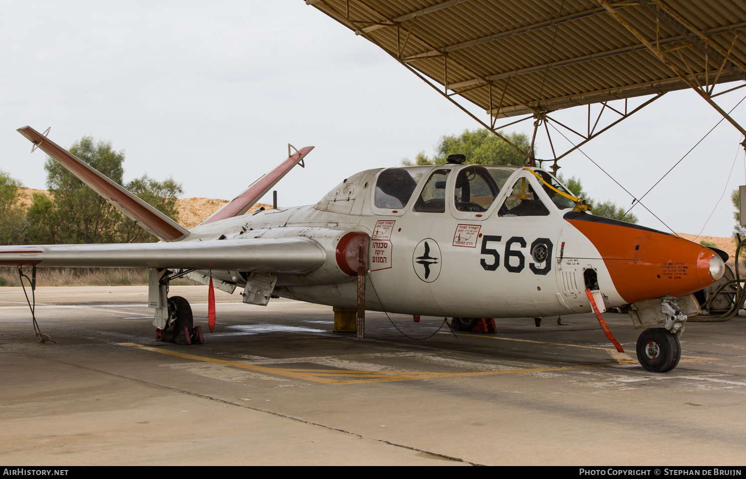 Aircraft Photo of 569 | Fouga CM-170R Tzukit | Israel - Air Force | AirHistory.net #178525