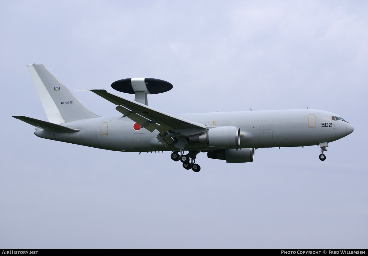 Aircraft Photo of 64-3502 | Boeing E-767 (767-27C/ER) | Japan - Air Force | AirHistory.net #178543