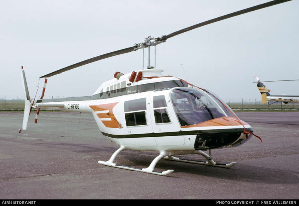 Aircraft Photo of D-HFBO | Bell 206B JetRanger II | AirHistory.net #178545