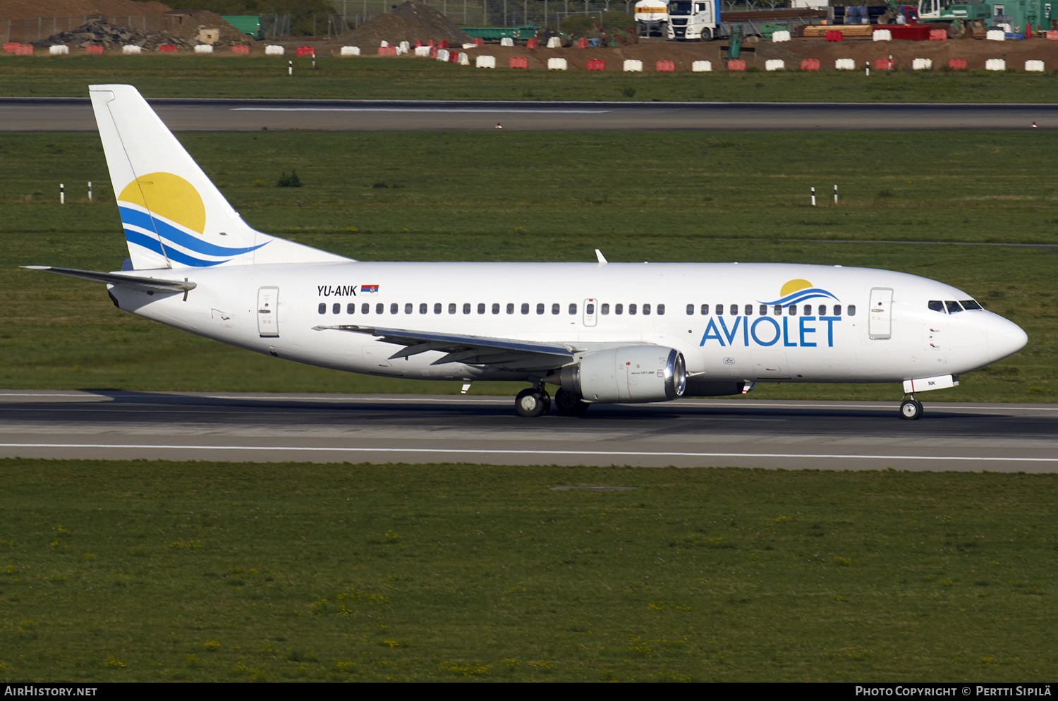 Aircraft Photo of YU-ANK | Boeing 737-3H9 | Aviolet | AirHistory.net #178548