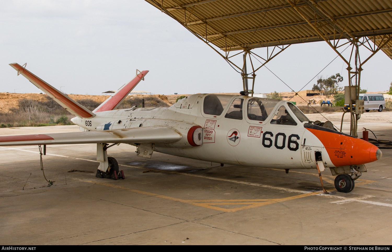 Aircraft Photo of 606 | Fouga CM-170R Tzukit | Israel - Air Force | AirHistory.net #178560