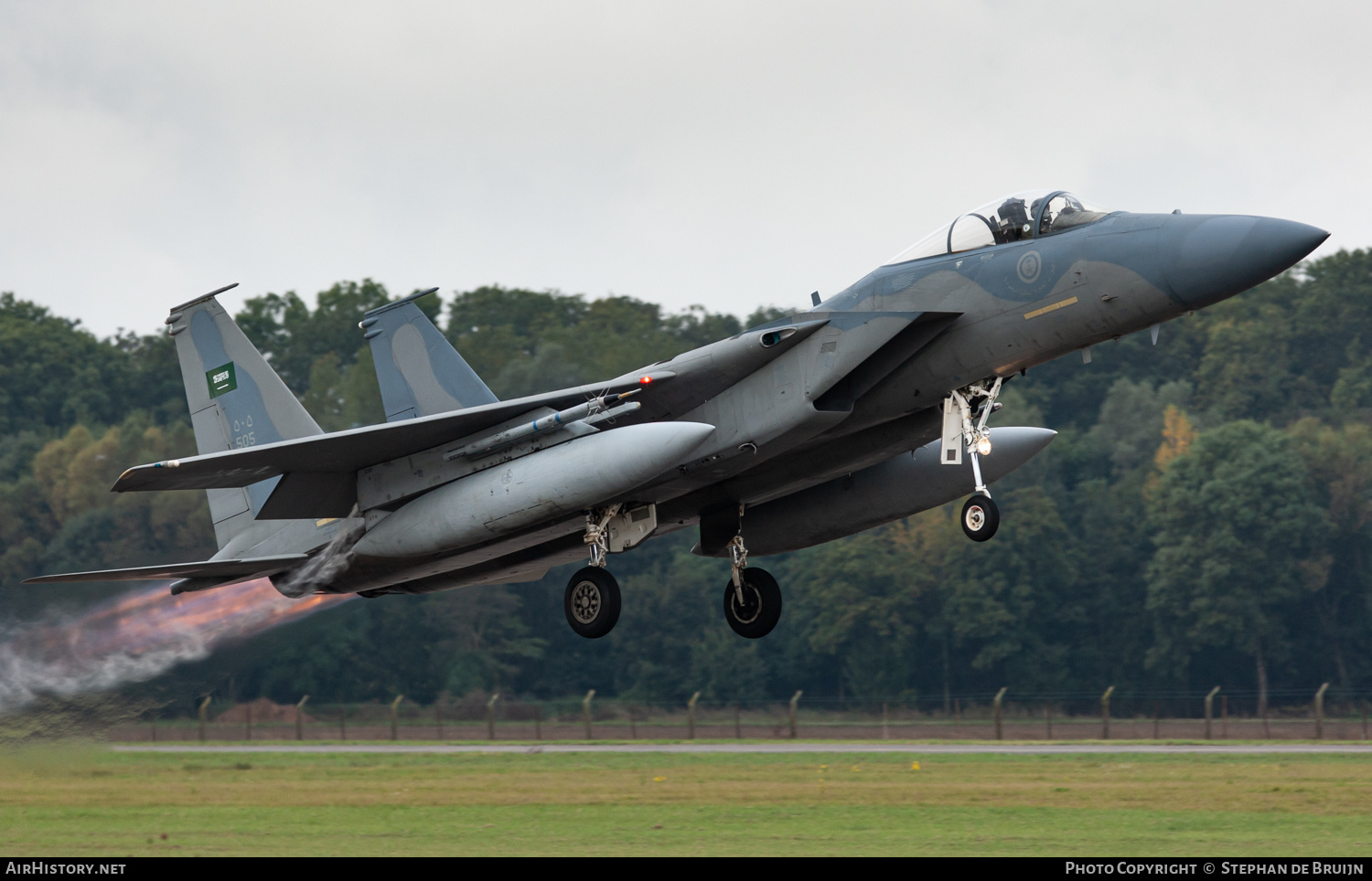 Aircraft Photo of 505 | McDonnell Douglas F-15C Eagle | Saudi Arabia - Air Force | AirHistory.net #178565