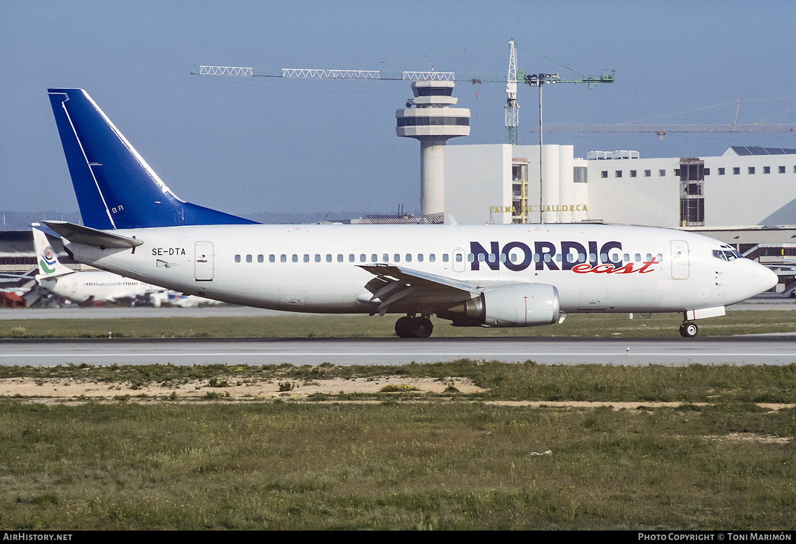 Aircraft Photo of SE-DTA | Boeing 737-3Q8 | Nordic East Airways - NEA | AirHistory.net #178574