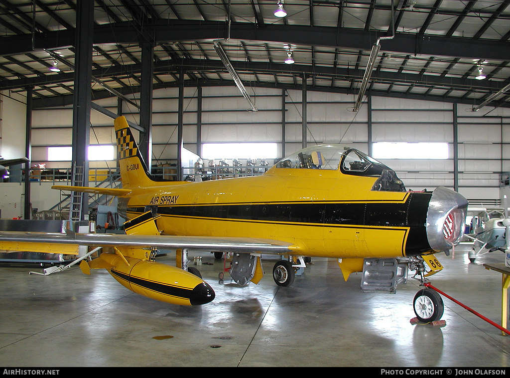 Aircraft Photo of C-GBUI | Canadair CL-13B Sabre 6 | Air Spray | AirHistory.net #178582