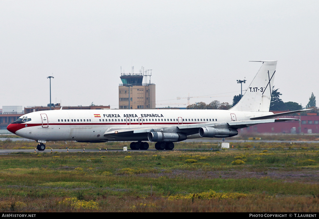 Aircraft Photo of T17-3 | Boeing 707-368C(KC) | Spain - Air Force | AirHistory.net #178589