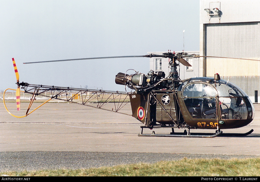 Aircraft Photo of 281 | Sud SE-313B Alouette II | France - Air Force | AirHistory.net #178594