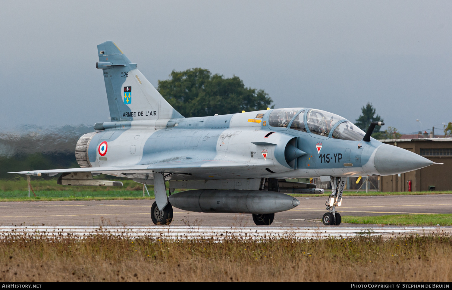 Aircraft Photo of 526 | Dassault Mirage 2000B | France - Air Force | AirHistory.net #178599