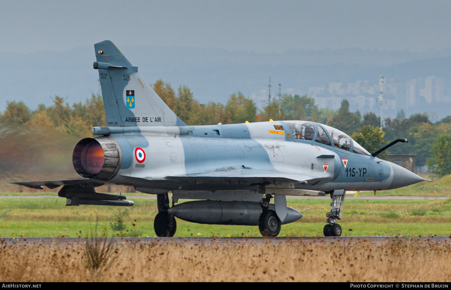 Aircraft Photo of 526 | Dassault Mirage 2000B | France - Air Force | AirHistory.net #178602