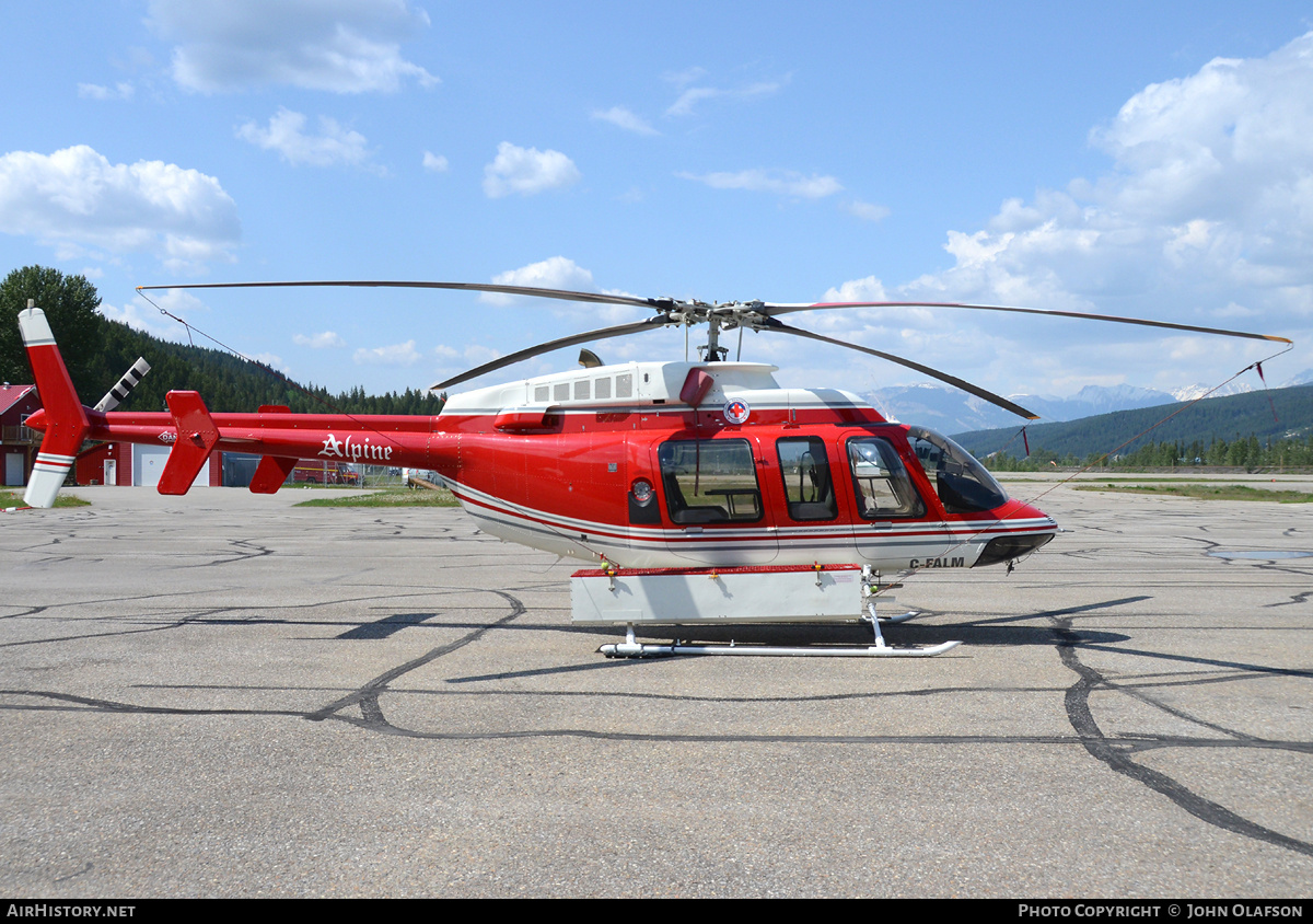 Aircraft Photo of C-FALM | Bell 407 | Alpine Helicopters | AirHistory.net #178608