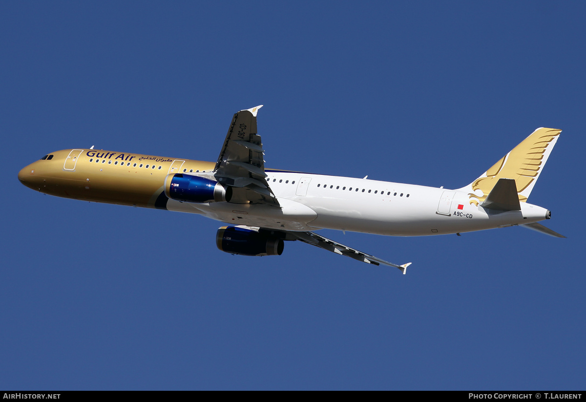 Aircraft Photo of A9C-CD | Airbus A321-231 | Gulf Air | AirHistory.net #178611