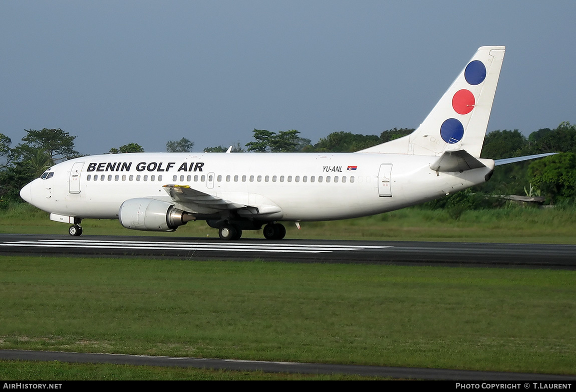 Aircraft Photo of YU-ANL | Boeing 737-3H9 | Benin Golf Air | AirHistory.net #178635