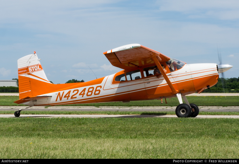 Aircraft Photo of N42486 | Cessna 180J Skywagon 180 | AirHistory.net #178651