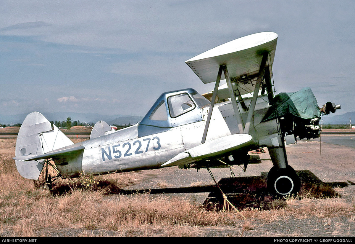 Aircraft Photo of N52273 | Stearman PT-13A Kaydet (A75) | AirHistory.net #178667