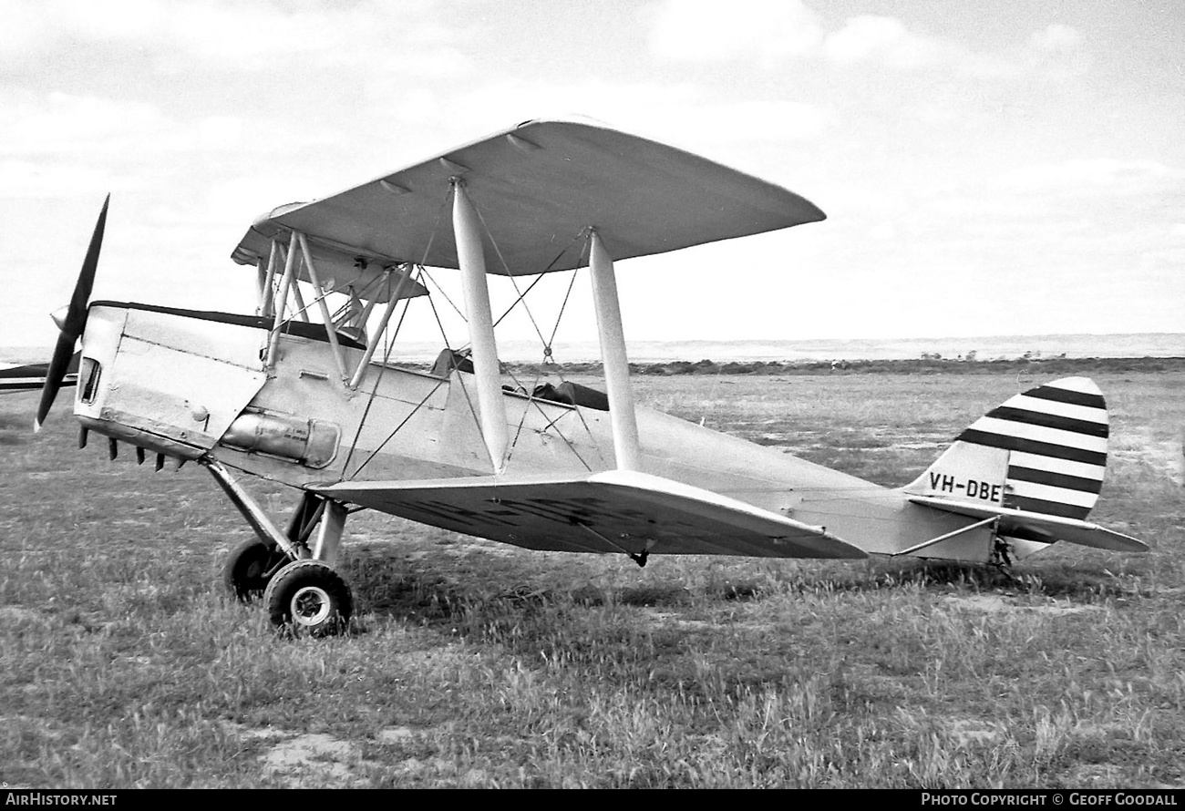 Aircraft Photo of VH-DBE | De Havilland D.H. 82A Tiger Moth | AirHistory.net #178678