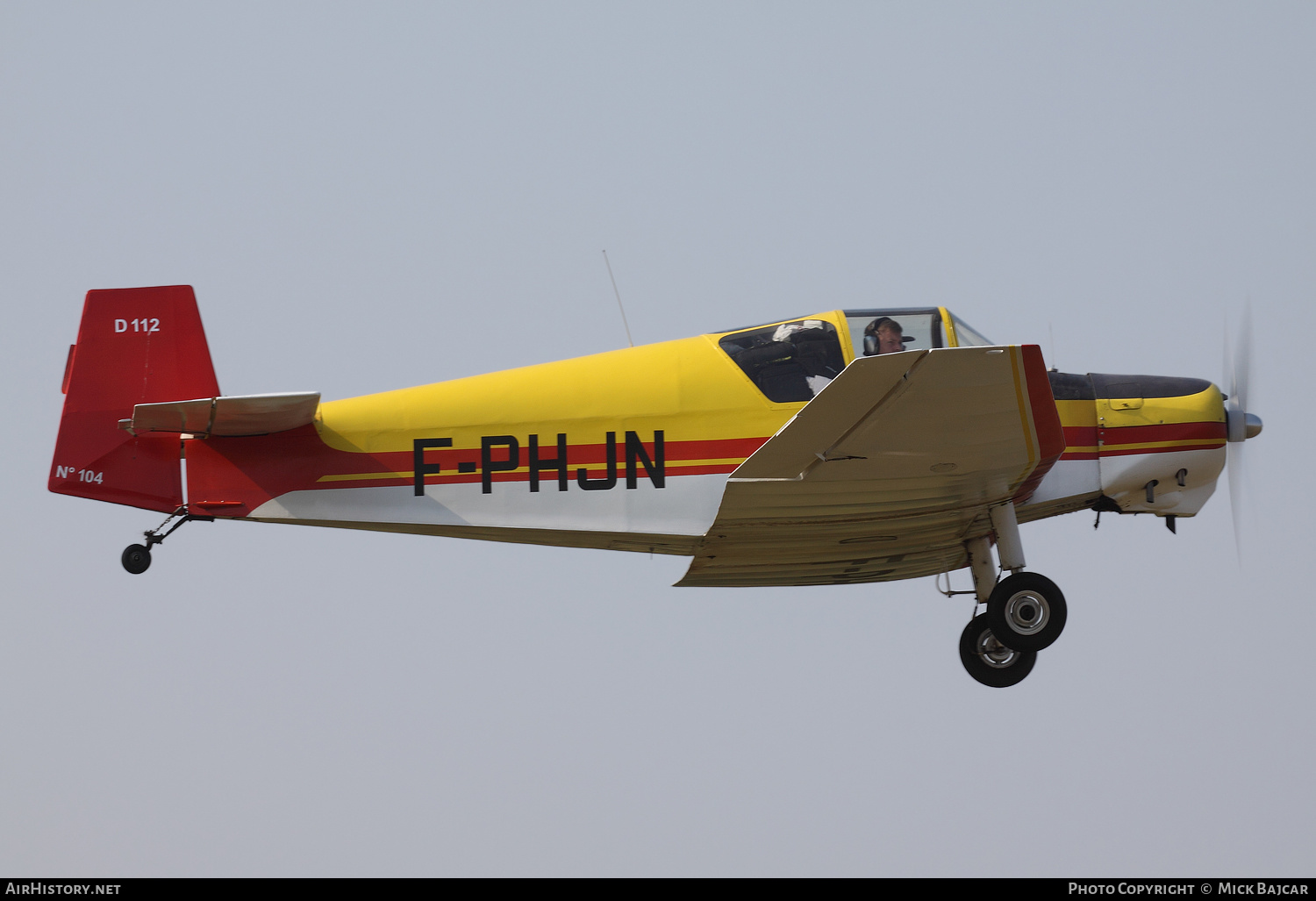 Aircraft Photo of F-PHJN | Jodel D-112 | AirHistory.net #178689