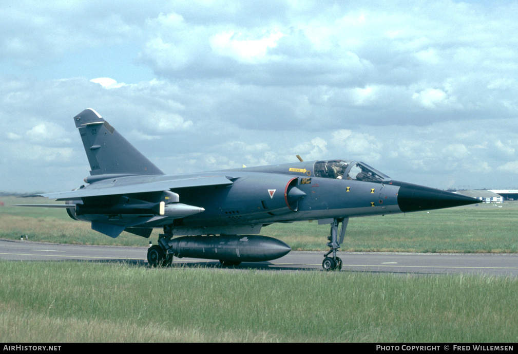 Aircraft Photo of 03 | Dassault Mirage F1 | France - Air Force | AirHistory.net #178707