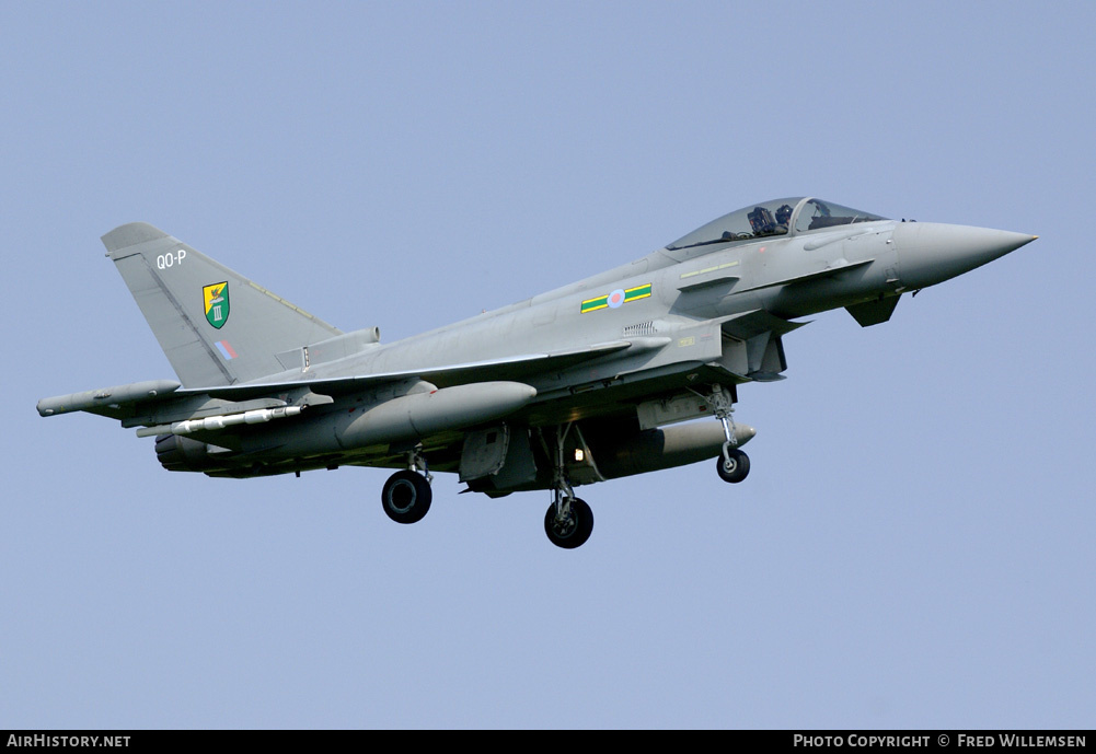Aircraft Photo of ZK309 | Eurofighter EF-2000 Typhoon FGR4 | UK - Air Force | AirHistory.net #178709