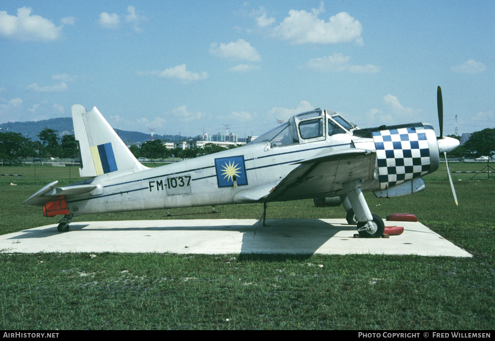 Aircraft Photo of FM-1037 | Percival P.56 Provost T51 | Malaysia - Air Force | AirHistory.net #178734
