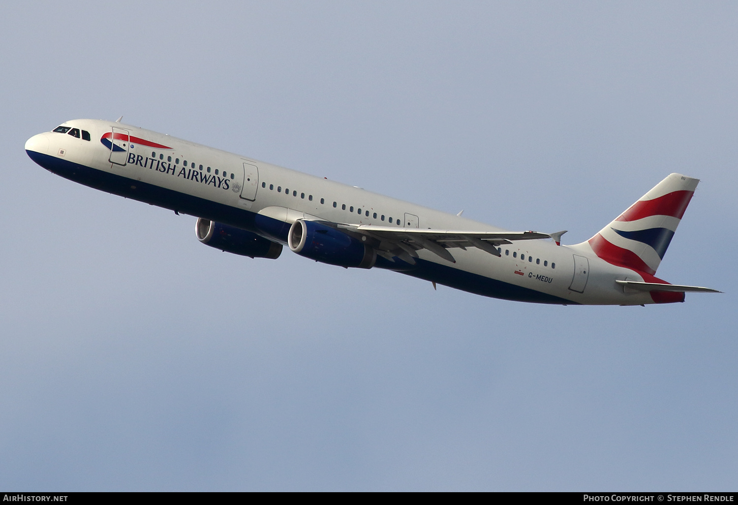 Aircraft Photo of G-MEDU | Airbus A321-231 | British Airways | AirHistory.net #178748