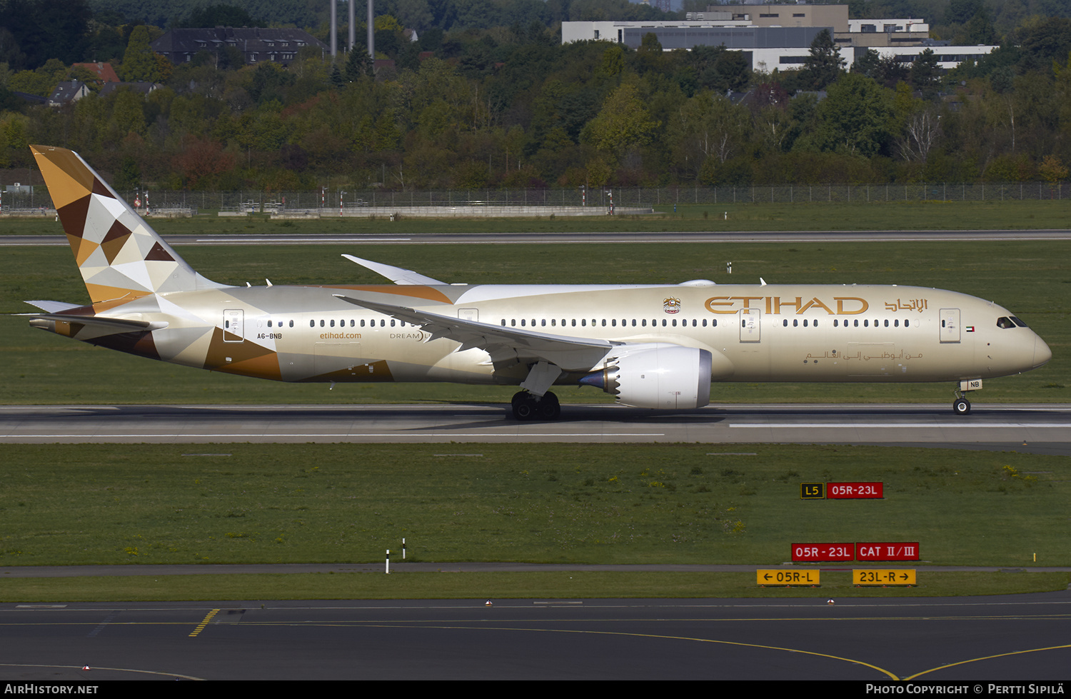 Aircraft Photo of A6-BNB | Boeing 787-9 Dreamliner | Etihad Airways | AirHistory.net #178754