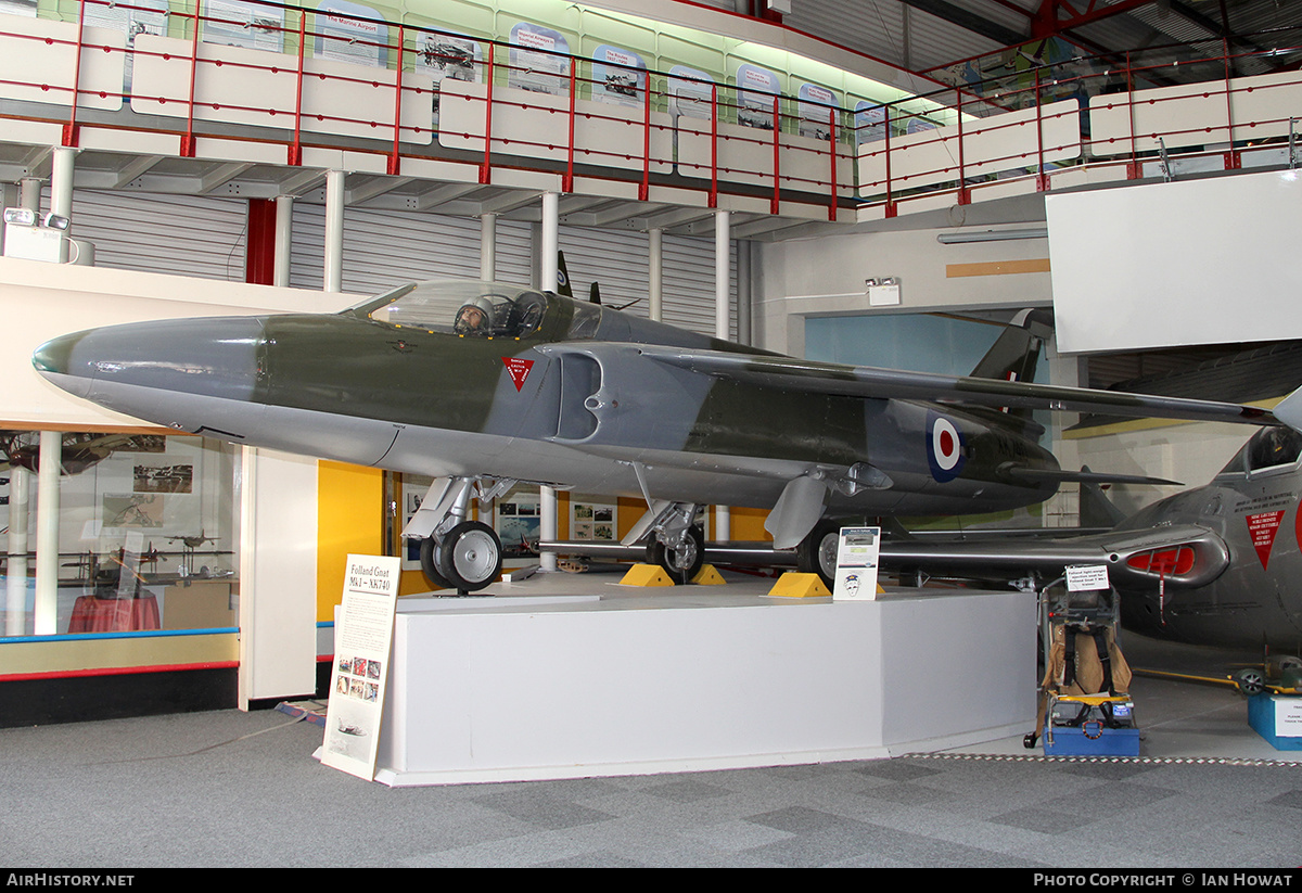 Aircraft Photo of XK740 | Folland Fo-141 Gnat F1 | UK - Air Force | AirHistory.net #178760