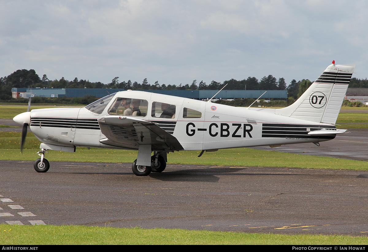 Aircraft Photo of G-CBZR | Piper PA-28R-201 Arrow III | AirHistory.net #178763