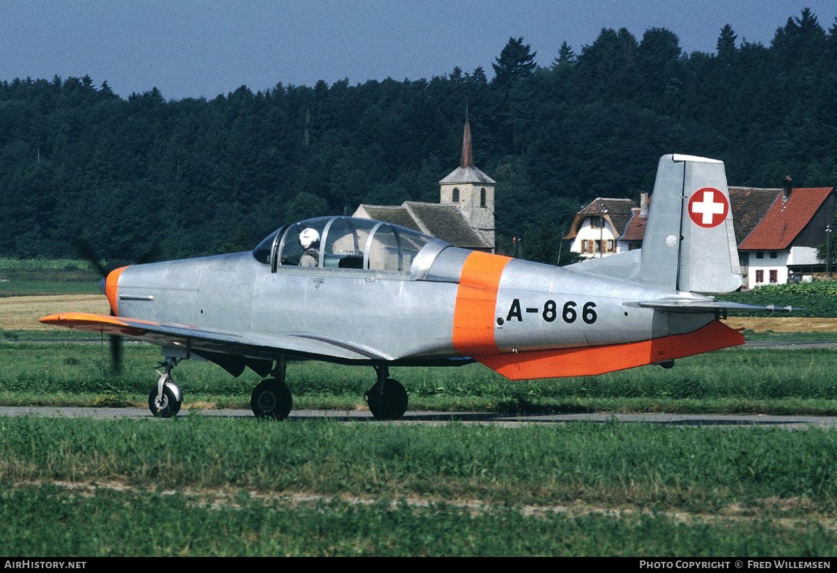 Aircraft Photo of A-866 | Pilatus P-3-05 | Switzerland - Air Force | AirHistory.net #178782