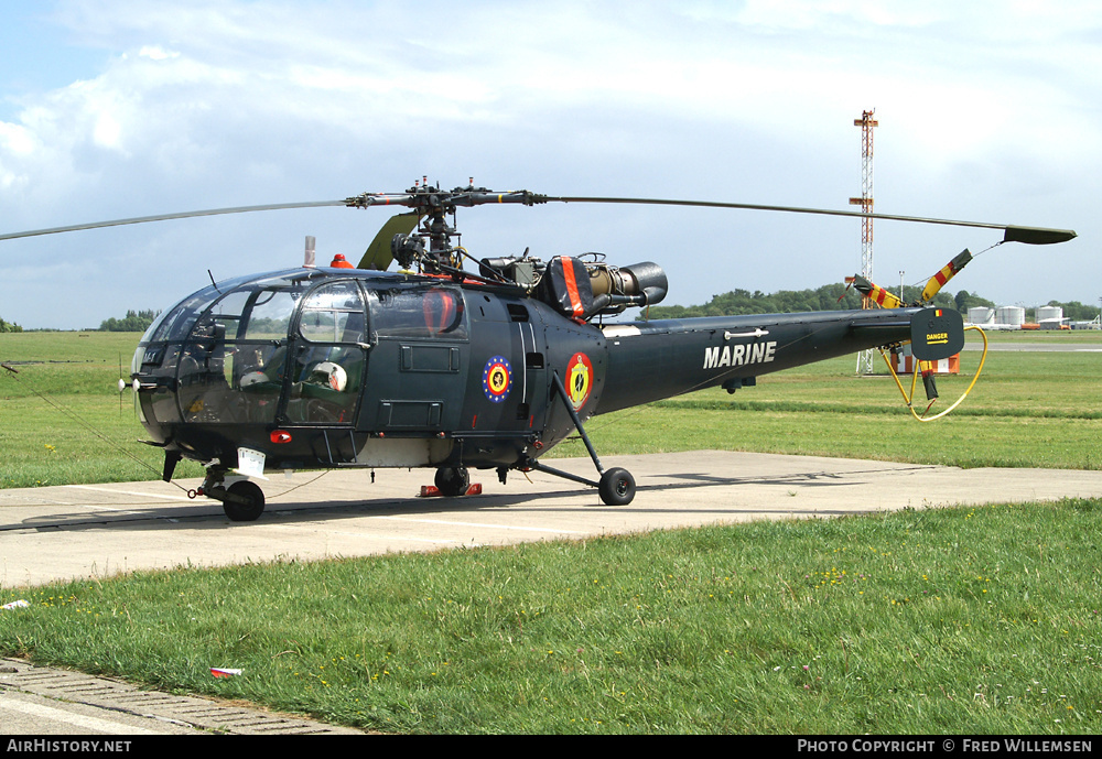 Aircraft Photo of M-1 | Aerospatiale SA-316B Alouette III | Belgium - Navy | AirHistory.net #178783