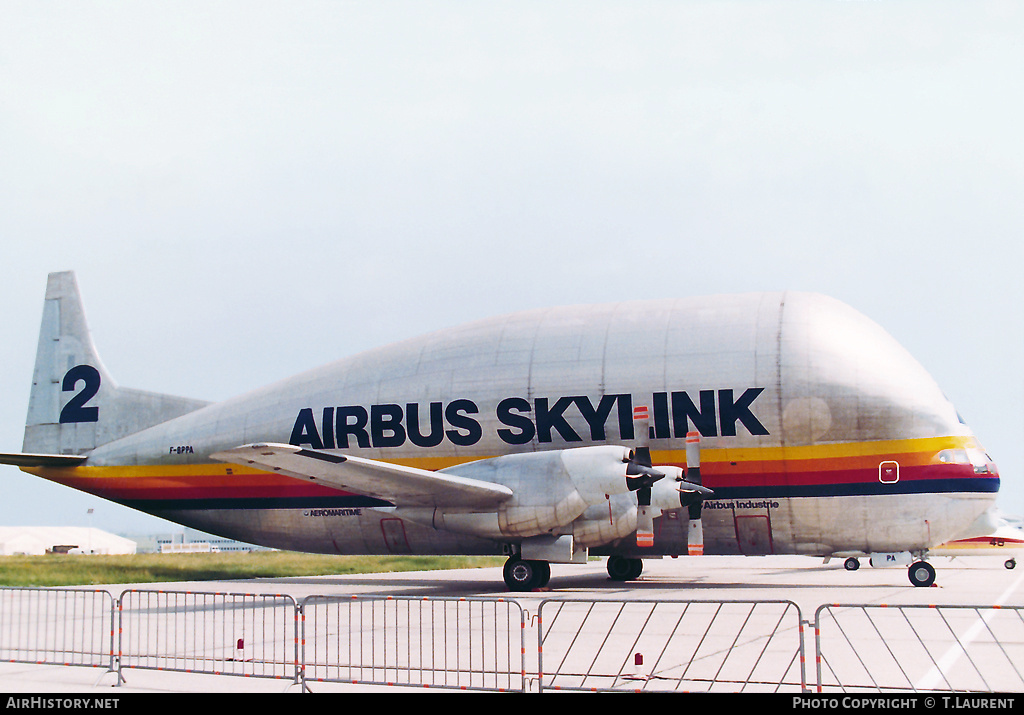 Aircraft Photo of F-BPPA | Aero Spacelines 377SGT Super Guppy Turbine | Airbus Skylink | AirHistory.net #178785