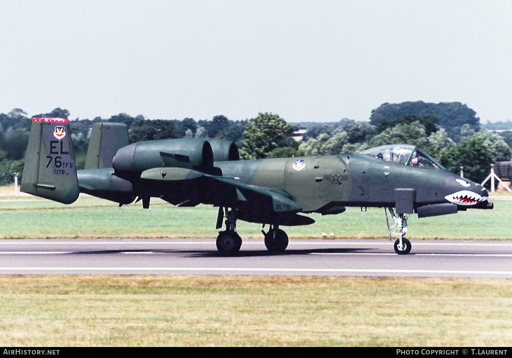 Aircraft Photo of 79-0176 / AF79-176 | Fairchild A-10A Thunderbolt II | USA - Air Force | AirHistory.net #178787