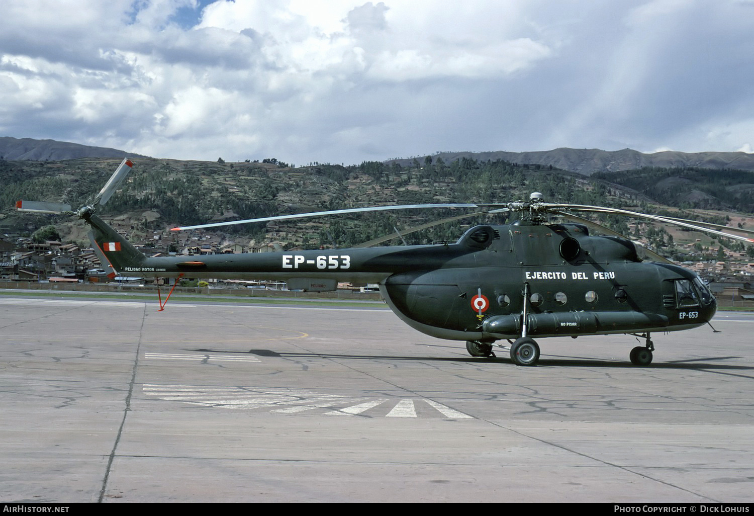 Aircraft Photo of EP-653 | Mil Mi-8MTV-1 | Peru - Army | AirHistory.net #178802