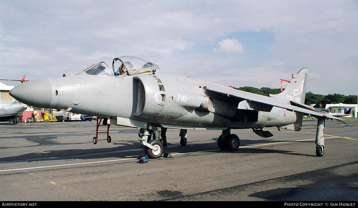 Aircraft Photo of ZH800 | British Aerospace Sea Harrier FA2 | UK - Navy | AirHistory.net #178819